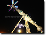 Air image 4, Danter's Attractions Zierer Starshape, photographed In Action at Kirkcaldy Links Market 2011, by David Wragg