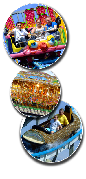 Our Wild Mouse Rollercoaster is just one of the many rides you sample at Birminghams Euro Fun Park