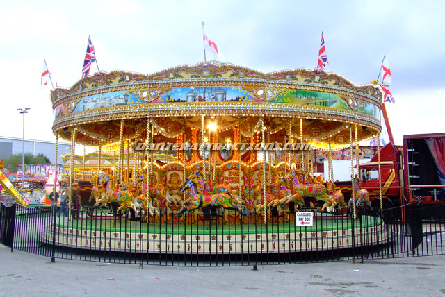 Traditional Carousel for hire,image