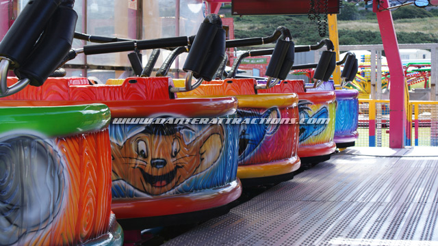 Wild Mouse Roller Coaster,image